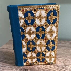 Valentina Blue and Gold Ornate Journal